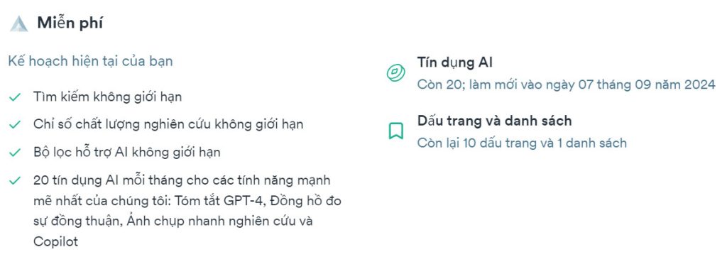 Cách sử dụng công cụ Consensus để tìm kiến kiến thức và nghiên cứu khoa học bằng AI 2