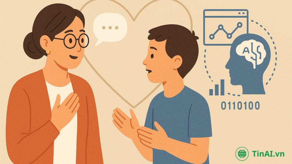 Generative AI phân tích dữ liệu học sinh hỗ trợ giáo viên đồng cảm sâu sắc trong Tư duy thiết kế giáo dục