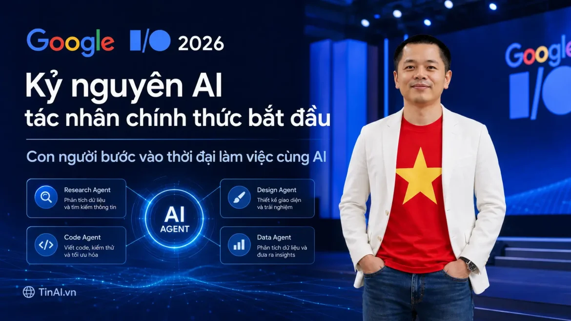 Google IO 2026 Kỷ nguyên “AI tác nhân” chính thức bắt đầu – Con người bước vào thời đại làm việc cùng AI